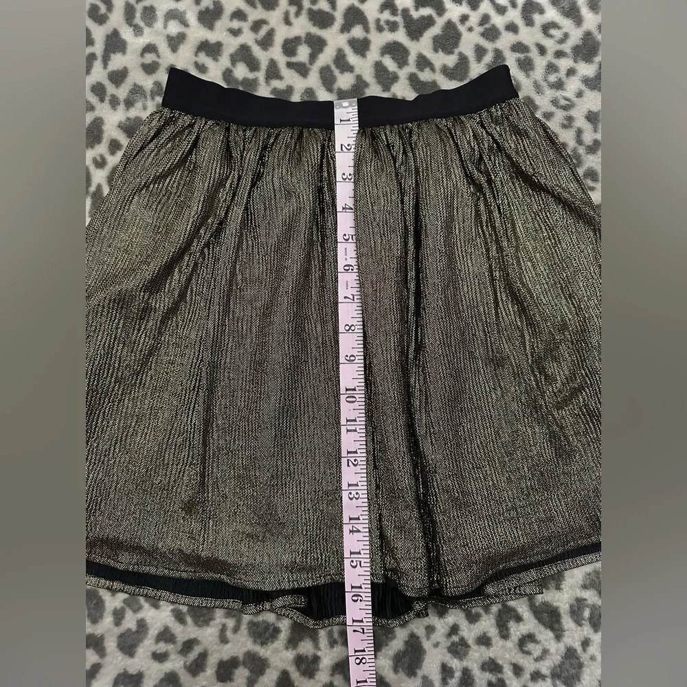 GapKids Shiny Metallic Skirt in Gold Size 12 Regular Girls